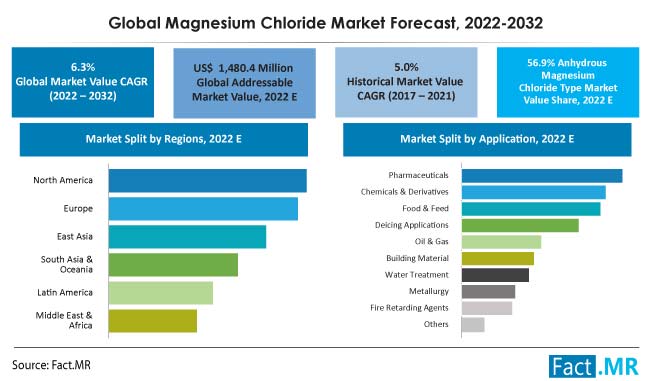 Magnesium chloride market forecast by Fact.MR