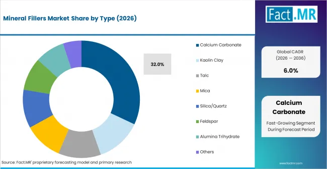 Mineral Fillers Market Analysis By Type Mineral Fillers Market Analysis By Type
