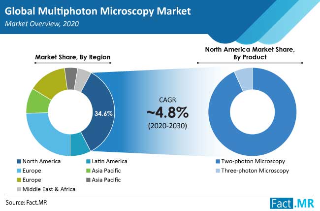 multiphoton microscopy market region