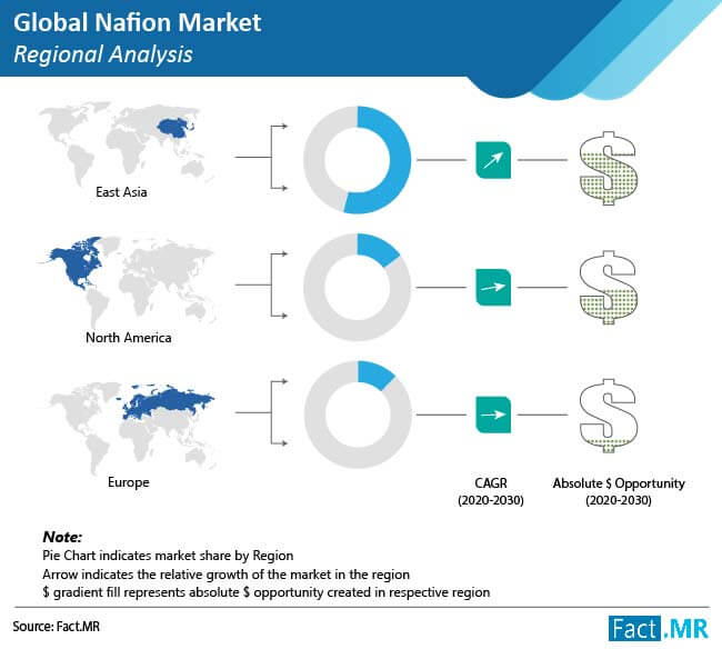 nafion market regional analysis