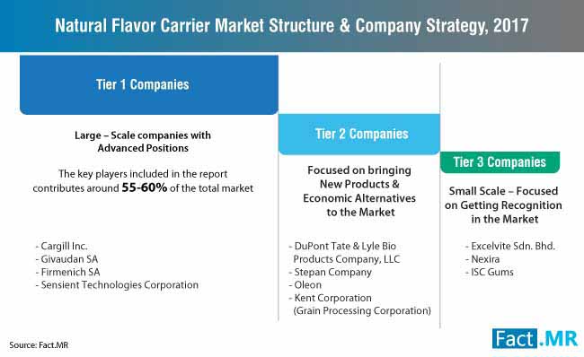 natural flavor carrier market structure company strategy