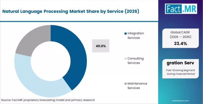 Natural Language Processing Market Analysis By Service