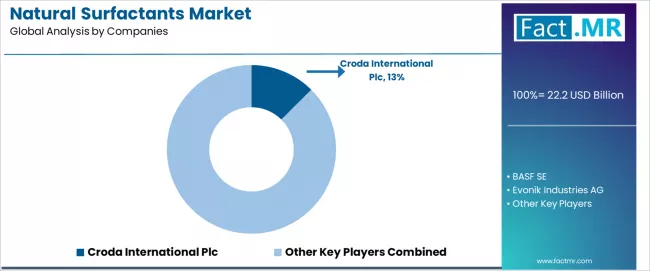 Natural Surfactants Market Analysis By Company