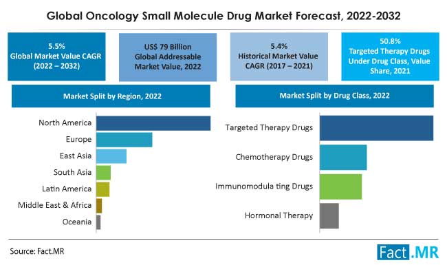 Oncology small molecule drugs market forecast by Fact.MR