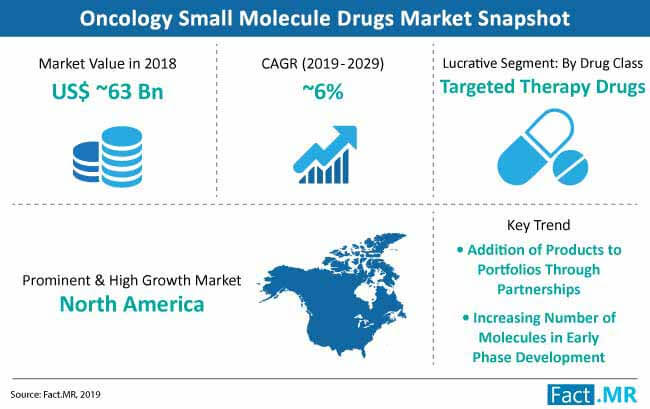 oncology small molecule drugs market snapshot