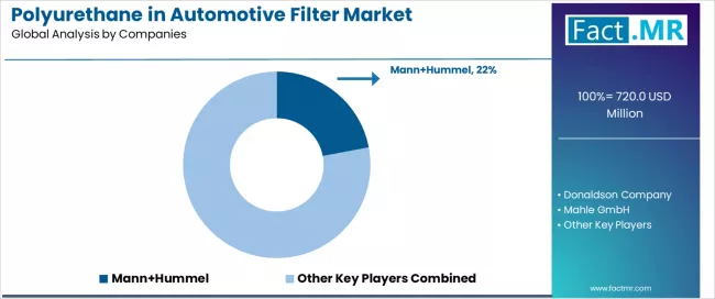 Polyurethane In Automotive Filter Market Analysis By Company Polyurethane In Automotive Filter Market Analysis By Company