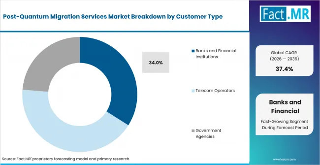Post Quantum Migration Services Market Analysis By Customer Type Post Quantum Migration Services Market Analysis By Customer Type