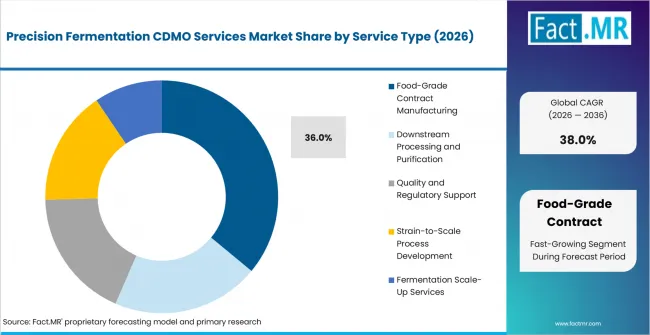 Precision Fermentation Cdmo Services Market Analysis By Service Type Precision Fermentation Cdmo Services Market Analysis By Service Type