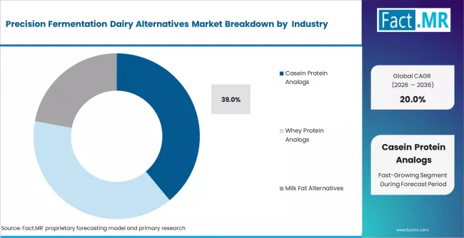 Precision Fermentation Dairy Alternatives Market Analysis By Ingredient Type