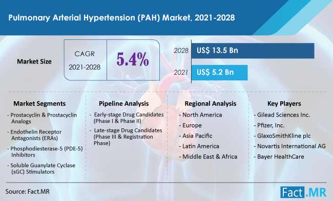 Pulmonary Arterial Hypertension (PAH) Market forecast analysis by Fact.MR