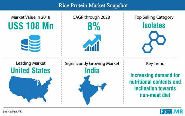 Rice Protein Market Snapshot rice protein market snapshot