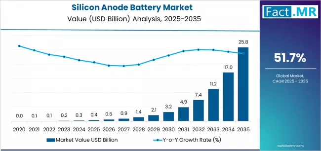 Silicon Anode Battery Market Market Value Analysis