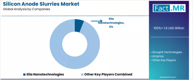 Silicon Anode Slurries Market Analysis By Company