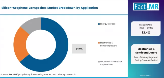 Silicon Graphene Composites Market Analysis By Application