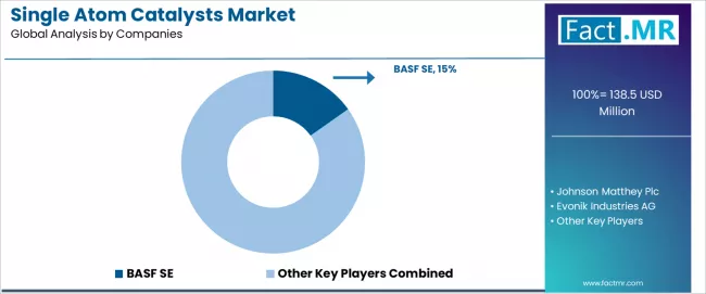 Single Atom Catalysts Market Analysis By Company