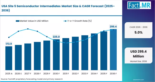 Site 5 Semiconductor Intermediates Market Country Value Analysis