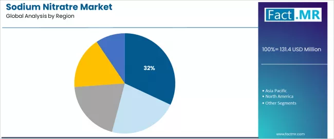 Sodium Nitratre Market Analysis By Region
