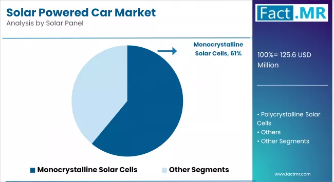 Solar Powered Car Market Analysis By Solar Panel