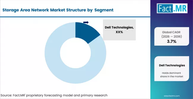 Storage Area Network Market Analysis By Company