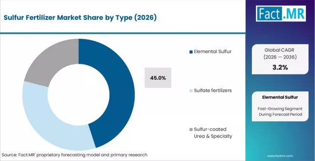 Sulfur Fertilizer Market Analysis By Type