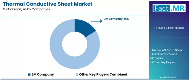 Thermal Conductive Sheet Market Analysis By Company Thermal Conductive Sheet Market Analysis By Company