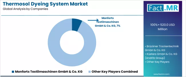 Thermosol Dyeing System Market Analysis By Company