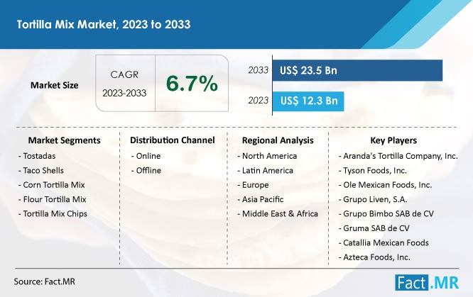 Tortilla mix market summary and forecast by Fact.MR